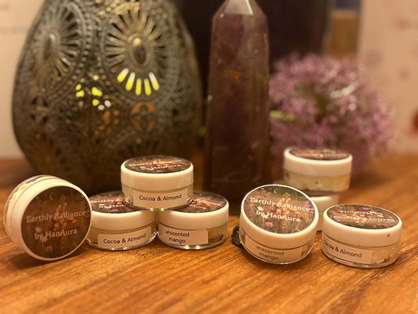 Tester Pots for Our Organic Butters