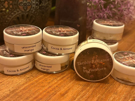Tester Pots for Our Organic Butters
