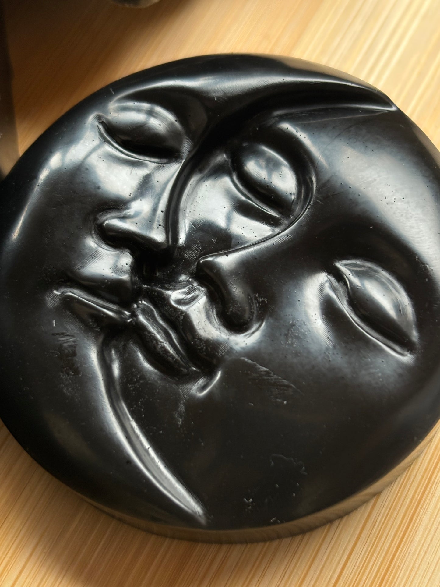 Detoxifying African Black Soap with activated charcoal and Tea Tree essential oil