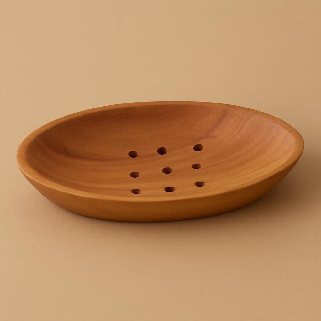 Natural Wood Soap Dishes